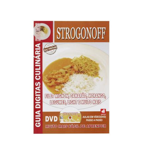 Guia Digitas Culinária Strogonoff Livro + DVD - Passo a Passo Menor preço em Guia Digitas Culinária Strogonoff Livro + DVD - Passo a Passo