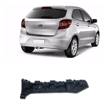 Guia do Parachoque Traseiro Ford Ka Hatch 2015 2016 2017 2018 Original (Ford) Direito - Ford - original Menor preço em Guia do Parachoque Traseiro Ford Ka Hatch 2015 2016 2017 2018 Original (Ford) Direito - Ford - original