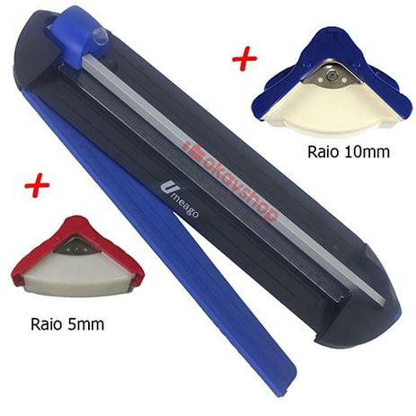 Guilhotina Refiladora 4x1 A4 E Mini Canteadeira Raio 5 E10mm - Motivate Menor preço em Guilhotina Refiladora 4x1 A4 E Mini Canteadeira Raio 5 E10mm - Motivate