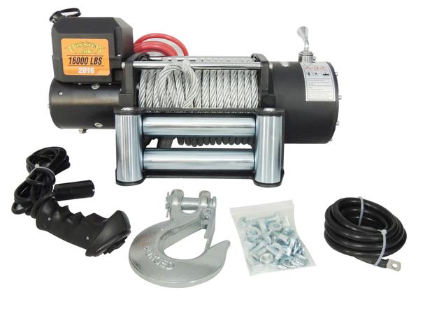 Guincho Elétrico Winch Pró Line 16.000 Libras 12v p/ Offroad Troller Jeep com Controle remoto c/ Fio Menor preço em Guincho Elétrico Winch Pró Line 16.000 Libras 12v p/ Offroad Troller Jeep com Controle remoto c/ Fio