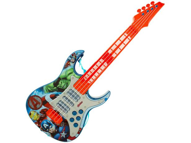 Guitarra Elétrica Infantil Marvel Avengers - Toyng