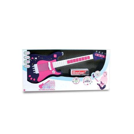 Guitarra Eletronica O Primeiro Grande Show Feminina Ge1805-f Unik Menor preço em Guitarra Eletronica O Primeiro Grande Show Feminina Ge1805-f Unik