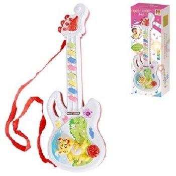 Guitarra infantil musical bebe brinquedo musical guitarrinha tigre - Gimp Menor preço em Guitarra infantil musical bebe brinquedo musical guitarrinha tigre - Gimp
