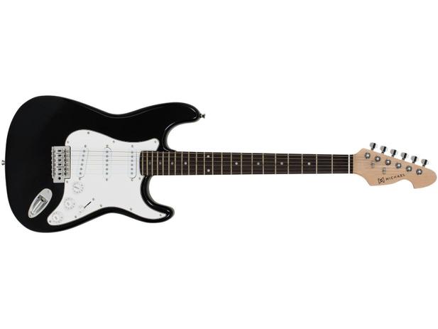 Guitarra Michael Strato ST Standard GM217 - Metallic All Black