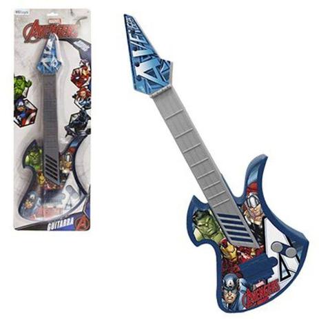 Guitarra Musical Avengers Etitoys é ruim? Guitarra Musical Avengers Etitoys é boa?
