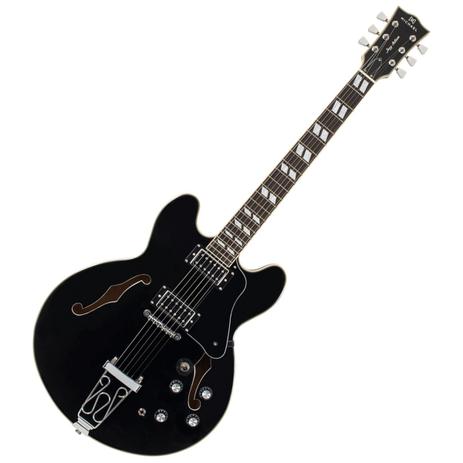Guitarra Semi Acústica Michael GM1159 MBK Jazz Action Preta Metálica Menor preço em Guitarra Semi Acústica Michael GM1159 MBK Jazz Action Preta Metálica
