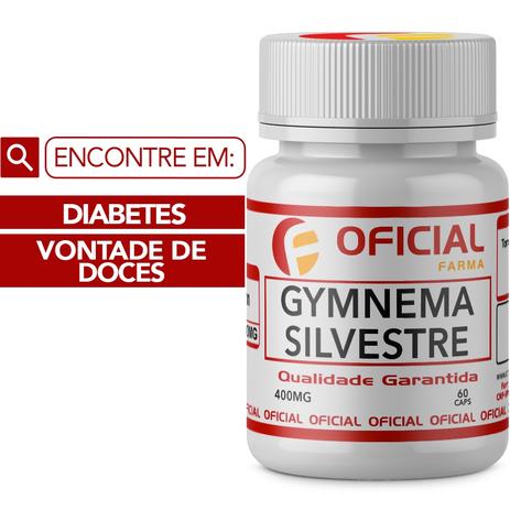 Menor preço em Gymnema Sylvestre 400Mg 60 Cápsulas - Oficialfarma