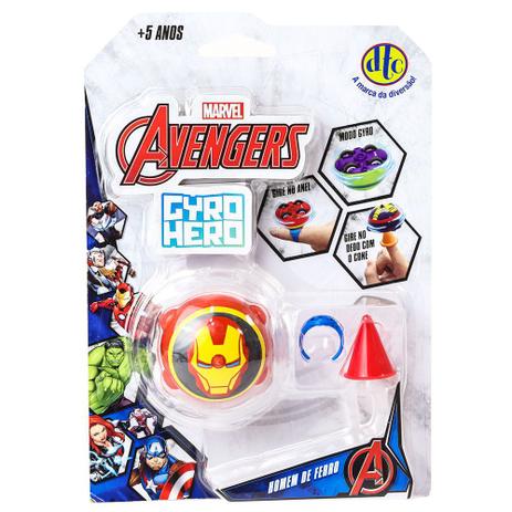 Gyro Hero Marvel Avengers - Homem de Ferro - DTC Menor preço em Gyro Hero Marvel Avengers - Homem de Ferro - DTC