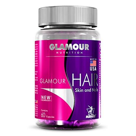 Hair Skin and Nails Glamour USA - 60 cápsulas - Midway Menor preço em Hair Skin and Nails Glamour USA - 60 cápsulas - Midway