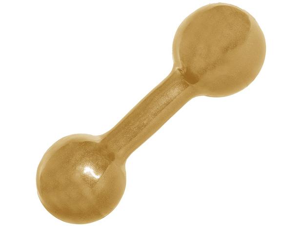 Halter 6kg Emborrachado Acte Sports - S6 Menor preço em Halter 6kg Emborrachado Acte Sports - S6