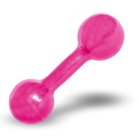 Halter emborrachado 6 kg - Rosa URL - Acte sports Menor preço em Halter emborrachado 6 kg - Rosa URL - Acte sports