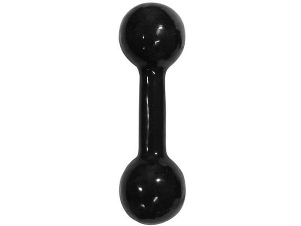 Halter Emborrachado 8Kg - Polimet Menor preço em Halter Emborrachado 8Kg - Polimet