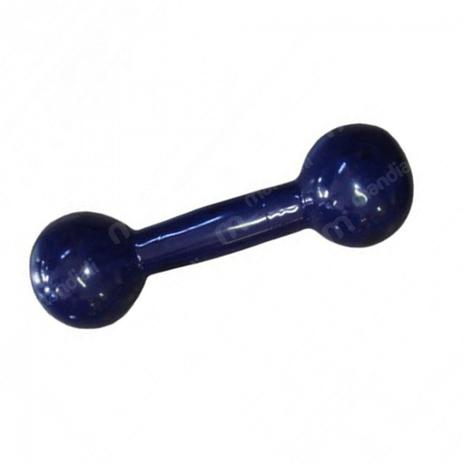 Halter Peso 1kg Emborrachado Azul Mega Peso Menor preço em Halter Peso 1kg Emborrachado Azul Mega Peso