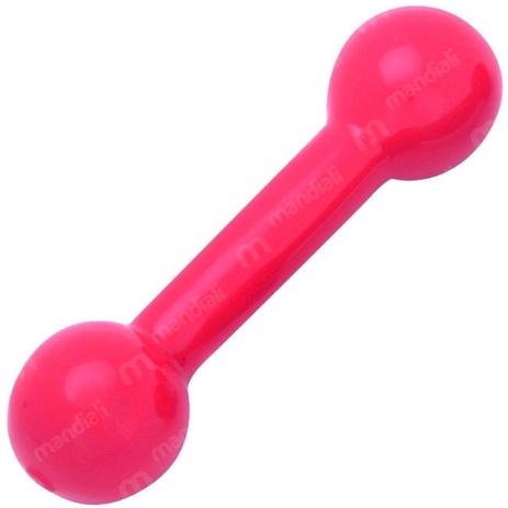Halter Peso 3kg Emborrachado Cor Rosa Mega Peso Menor preço em Halter Peso 3kg Emborrachado Cor Rosa Mega Peso