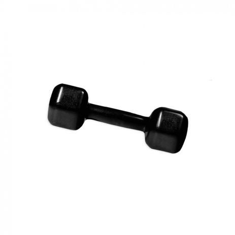 Halter Sextavado 1kg Emborrachado Preto Mega Peso Menor preço em Halter Sextavado 1kg Emborrachado Preto Mega Peso