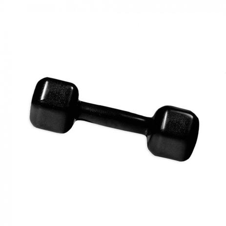 Halter Sextavado 3kg Emborrachado Preto Mega Peso Menor preço em Halter Sextavado 3kg Emborrachado Preto Mega Peso