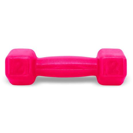 Halter Sextavado Emborrachado 2Kg - Rosa URL - Acte sports Menor preço em Halter Sextavado Emborrachado 2Kg - Rosa URL - Acte sports