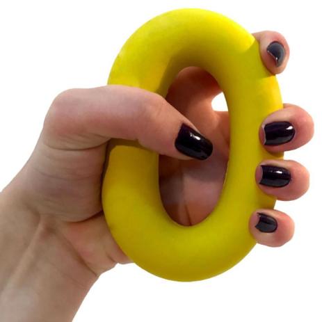 Hand Grip de borracha amarelo para aperto de mão 7cm diâmetro 20kg de força Wct Fitness 600182 Menor preço em Hand Grip de borracha amarelo para aperto de mão 7cm diâmetro 20kg de força Wct Fitness 600182