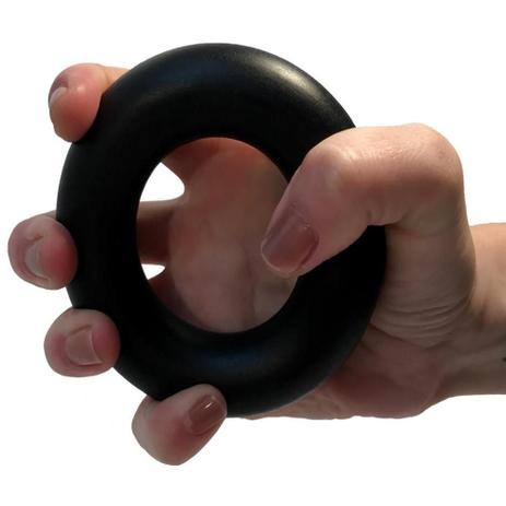 Hand Grip de borracha preto para aperto de mão 7cm diâmetro 50kg de força Wct Fitness 600180 Menor preço em Hand Grip de borracha preto para aperto de mão 7cm diâmetro 50kg de força Wct Fitness 600180