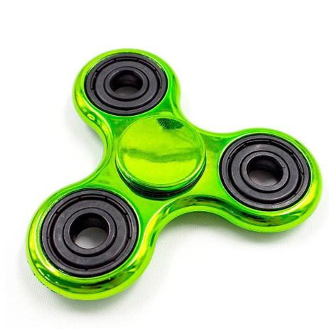 Hand Spinner Anti Stress Certificado - Fidget Spinner Special Metalizado - Candide - VERDE Menor preço em Hand Spinner Anti Stress Certificado - Fidget Spinner Special Metalizado - Candide - VERDE