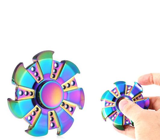 Hand Spinner Fidget Colorido Rainbow Ansiedade Metal Estresse (BSL-GIRA-6) - Braslu Menor preço em Hand Spinner Fidget Colorido Rainbow Ansiedade Metal Estresse (BSL-GIRA-6) - Braslu
