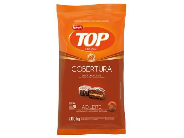 Cobertura Harald Top Gotas 2,1Kg Chocolate Ao Leite Cobertura Top Gotas Chocolate Ao Leite (7897077803893)