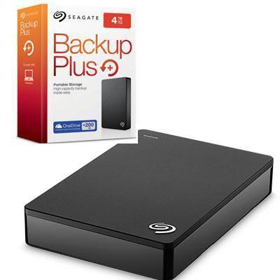 Hard Disk Externo Seagate 4TB Backup Plus Portátil USB 3.0 Menor preço em Hard Disk Externo Seagate 4TB Backup Plus Portátil USB 3.0