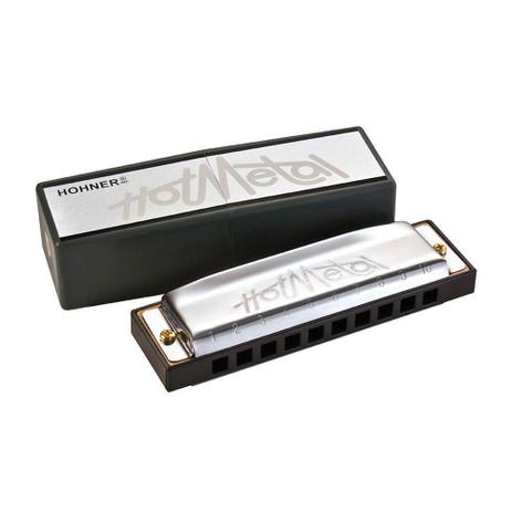 Menor preço em Harmônica Diatônica Hohner Hot Metal F (Fá) Gaita de Boca M57206