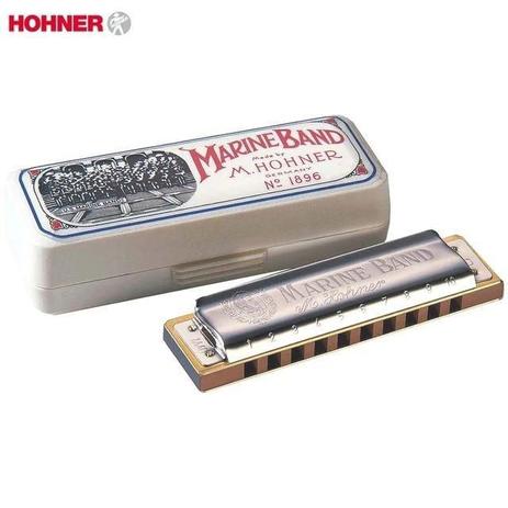 Harmônica Diatônica Hohner Marine Band 1896 Gaita de Boca em B (Si) Menor preço em Harmônica Diatônica Hohner Marine Band 1896 Gaita de Boca em B (Si)