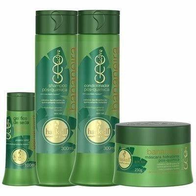 Haskell Bananeira Kit Shampoo + Condicionador 300ml + Máscara + Fio De Seda é boa?