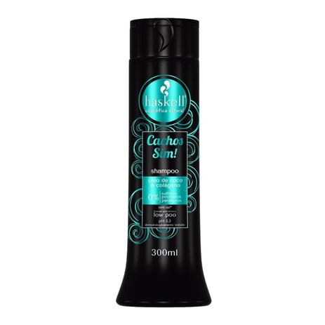 Haskell cachos sim! shampoo 300ml Menor preço em Haskell cachos sim! shampoo 300ml