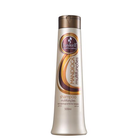 Haskell Mandioca Multifunções Afro - Shampoo 500ml Menor preço em Haskell Mandioca Multifunções Afro - Shampoo 500ml
