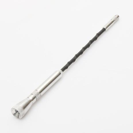 Haste Antena para Carro Teto Universal Alumínio Espiral 20cm Adaptador M5/M6 - M5 - Antico Menor preço em Haste Antena para Carro Teto Universal Alumínio Espiral 20cm Adaptador M5/M6 - M5 - Antico