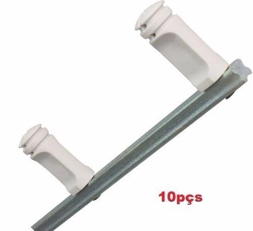 Haste Estrela Ferro Cerca Eletrica 4 Isoladores 75cm - 10pçs. - Confiseg Menor preço em Haste Estrela Ferro Cerca Eletrica 4 Isoladores 75cm - 10pçs. - Confiseg