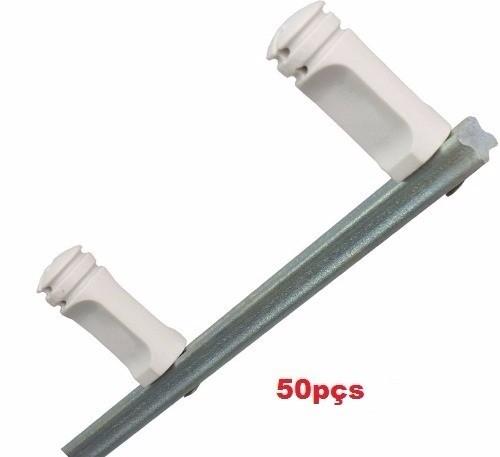 Haste Estrela Ferro Cerca Eletrica 4 Isoladores 75cm - 50pçs. - Confiseg Menor preço em Haste Estrela Ferro Cerca Eletrica 4 Isoladores 75cm - 50pçs. - Confiseg
