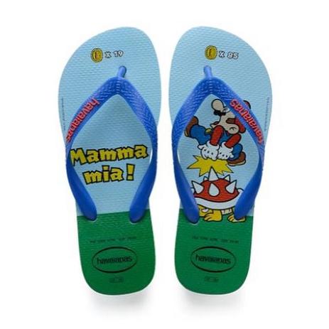 Havaianas mario bros azul Clearance