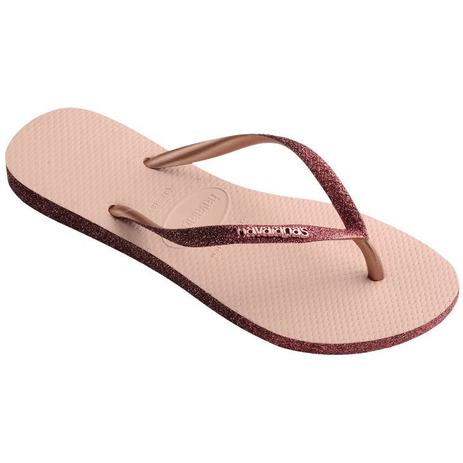 havaianas com brilho na lateral