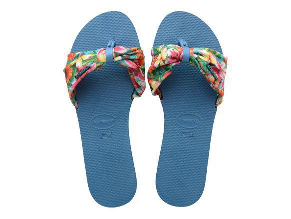havaianas rasteirinha tecido