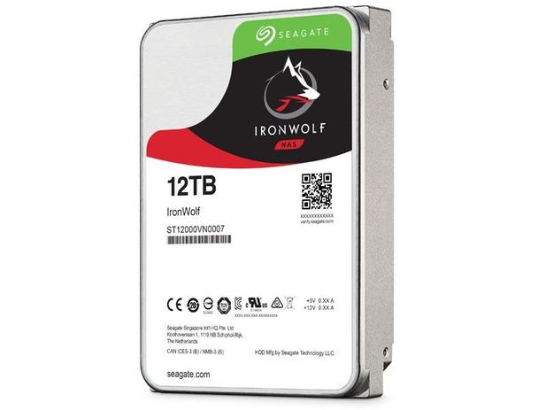 HD 12TB SATA Seagate 3.5 7.2K 256MB 6GB/S 24X7 NAS Storage Ironwolf ST12000VN0007 Menor preço em HD 12TB SATA Seagate 3.5 7.2K 256MB 6GB/S 24X7 NAS Storage Ironwolf ST12000VN0007