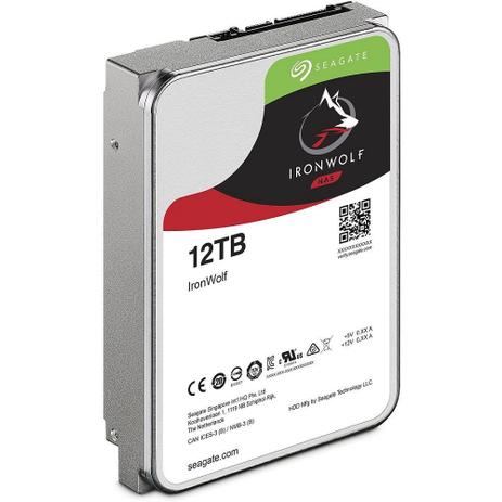 HD 12TB SATA Seagate IronWolf NAS - ST12000VN0008 (3,5pol, 6Gb/s, 7.200 RPM, 256MB Cache) Menor preço em HD 12TB SATA Seagate IronWolf NAS - ST12000VN0008 (3,5pol, 6Gb/s, 7.200 RPM, 256MB Cache)