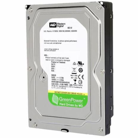 Hd 500gb Sata Desktop WD Ideal Para Dvr Lacrado - Western Digital Menor preço em Hd 500gb Sata Desktop WD Ideal Para Dvr Lacrado - Western Digital