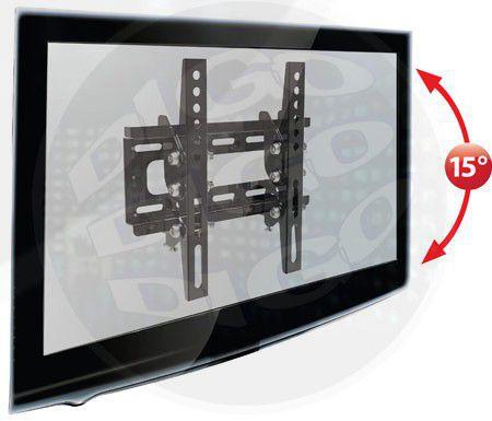 HD 599 S Suporte com Inclinação para TV LCD/LED de 10” a 32” - Preto - Multivisao Menor preço em HD 599 S Suporte com Inclinação para TV LCD/LED de 10” a 32” - Preto - Multivisao