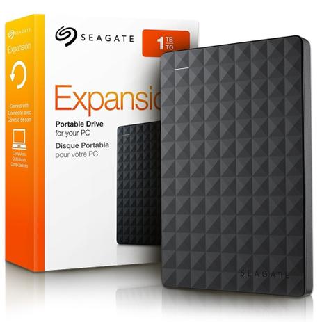 Hd externo 1tb seagate expansion Menor preço em Hd externo 1tb seagate expansion