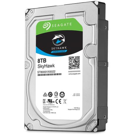 Hd Interno 8Tb Sata 3 258mb 7200rpm 3,5 Skyhawk CCTV ST8000VX0022 Seagate Menor preço em Hd Interno 8Tb Sata 3 258mb 7200rpm 3,5 Skyhawk CCTV ST8000VX0022 Seagate