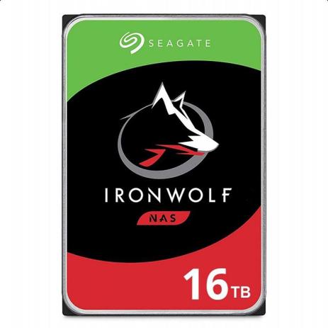 HD Interno Seagate IronWolf NAS 16TB NAS SATA6 7200RPM 256MB - ST16000VN001 Menor preço em HD Interno Seagate IronWolf NAS 16TB NAS SATA6 7200RPM 256MB - ST16000VN001