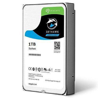 HD Interno Seagate Surveillance SKYHAWK 1TB SATA 64MB 3.5 5900RPM (ST1000VX005) - Skywawk Menor preço em HD Interno Seagate Surveillance SKYHAWK 1TB SATA 64MB 3.5 5900RPM (ST1000VX005) - Skywawk