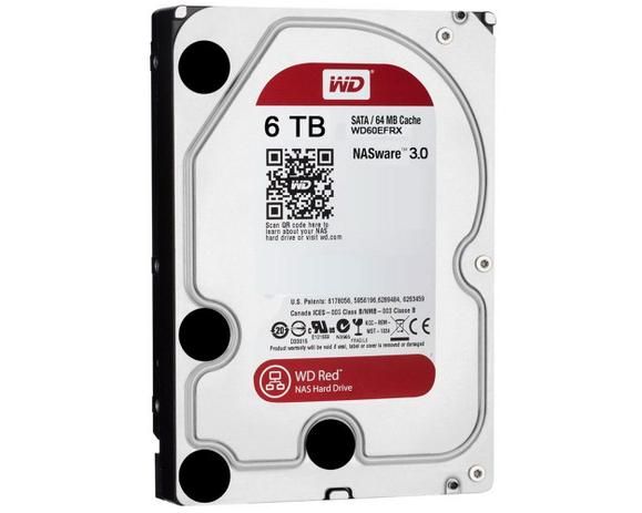 HD Interno Western Digital NAS RED 6TB SATA Desktop (WD60EFRX-68L0BN1) Menor preço em HD Interno Western Digital NAS RED 6TB SATA Desktop (WD60EFRX-68L0BN1)
