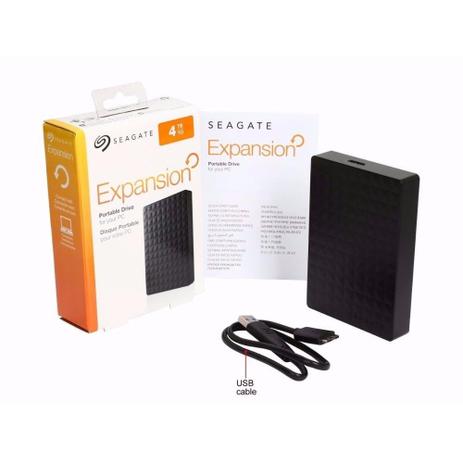 HD Seagate Externo Portátil para Playstation 4 (PS4) 4TB Menor preço em HD Seagate Externo Portátil para Playstation 4 (PS4) 4TB
