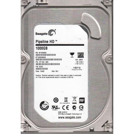 Hd Seagate Pipeline St1000vm002 1tb 5900rpm 64mb Sata III Menor preço em Hd Seagate Pipeline St1000vm002 1tb 5900rpm 64mb Sata III