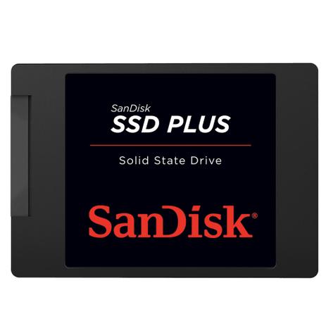 HD SSD 480GB Sandisk PLUS 2.5 SATA 3.0 Leitura: 535MBs SDSSDA-480G-G25 Menor preço em HD SSD 480GB Sandisk PLUS 2.5 SATA 3.0 Leitura: 535MBs SDSSDA-480G-G25